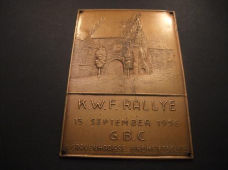 s-Gravenhaagse Bromfietsclub K.W.F. Rallye 1956 oud